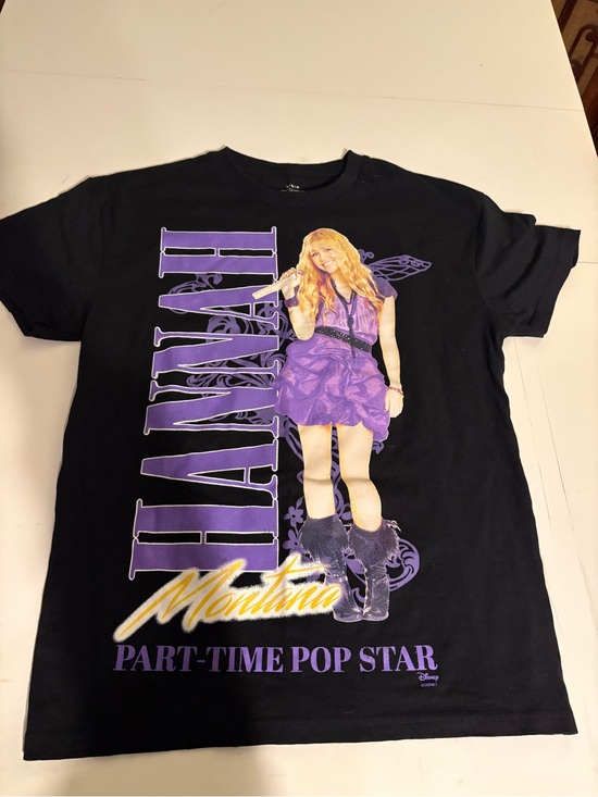 Hannah Montana Tops - Hannah Montana Purple Graphic Short Sleeve Tee